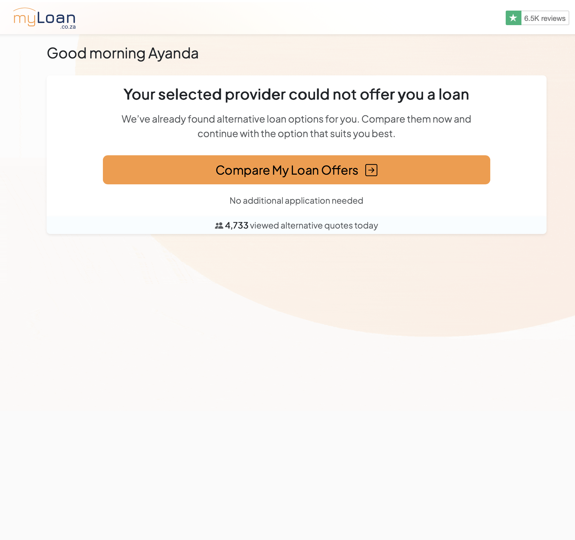 MyLoan comparison alternatives